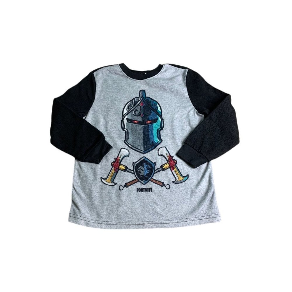 Boys Fortnite Long Sleeve Pajama Top Size 8